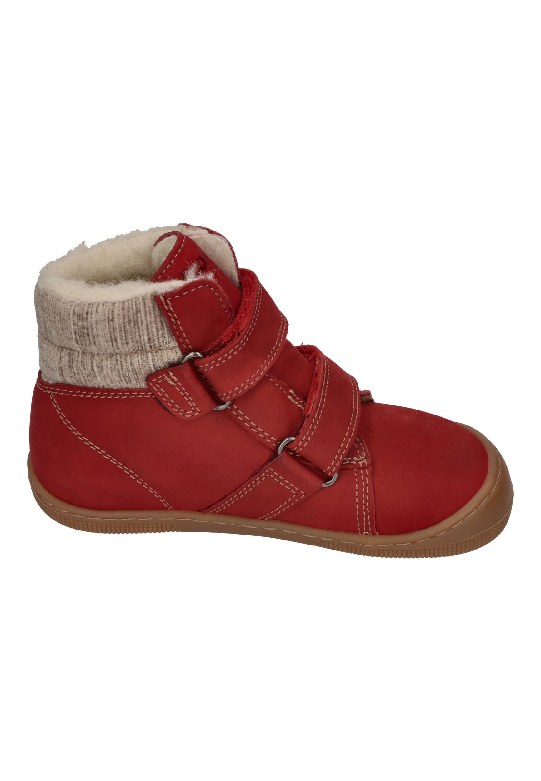 KOEL Barefoot Kinderstiefel - DEAN 2.0 WP WOOL 07T049 - red