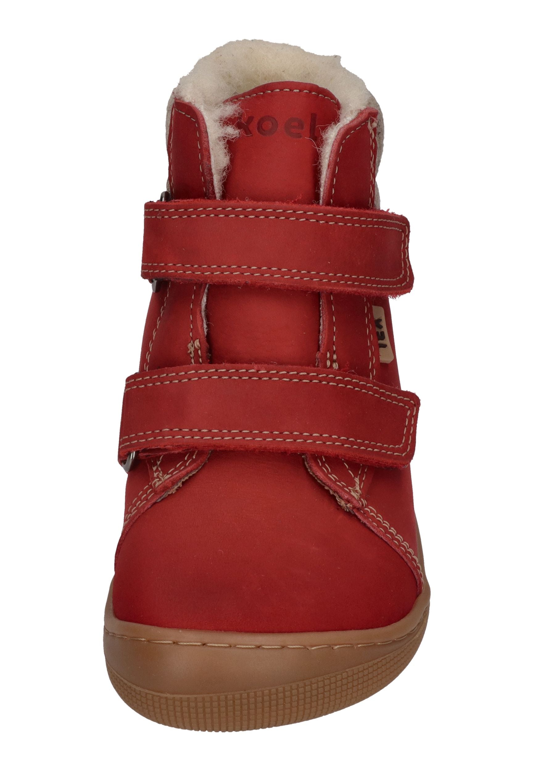 KOEL Barefoot Kinderstiefel - DEAN 2.0 WP WOOL 07T049 - red