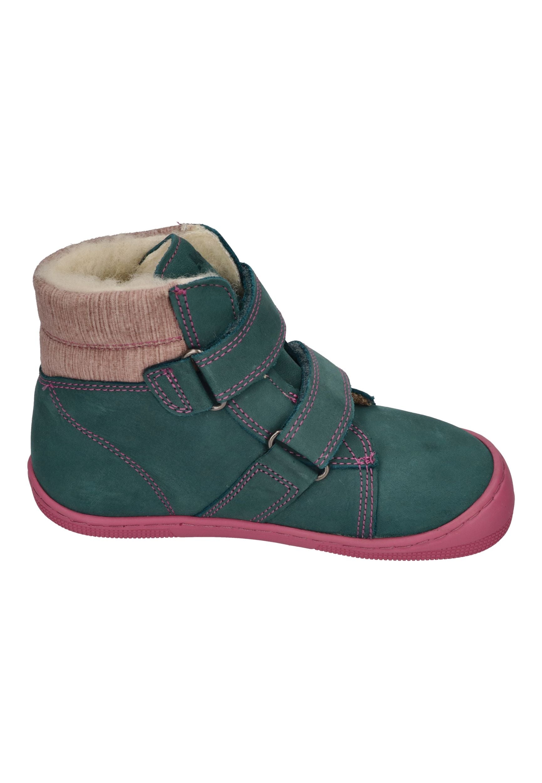 KOEL Barefoot Kinderstiefel - DEAN 2.0 WP WOOL 07T049 - turquoise