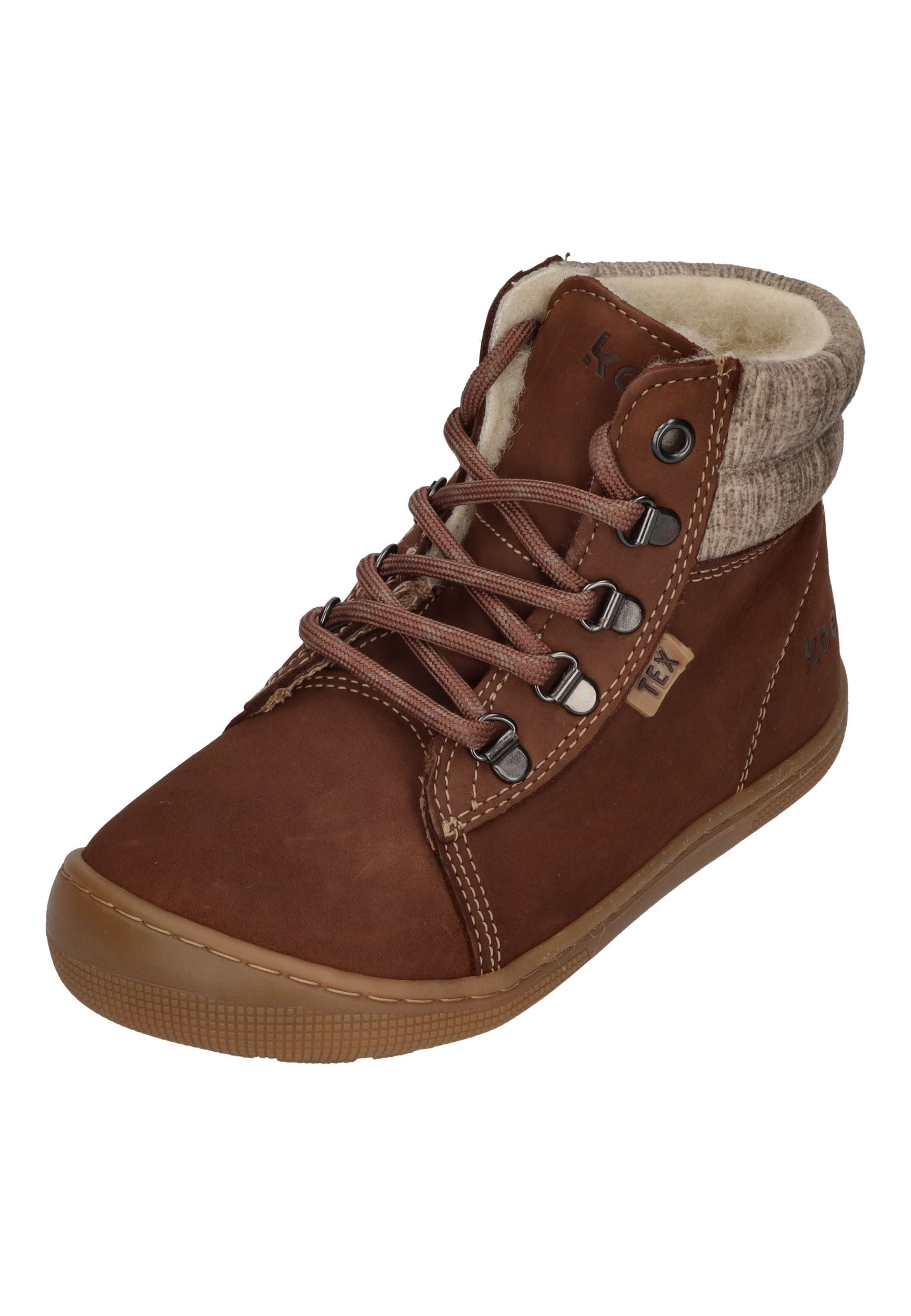 KOEL Barefoot Kinderstiefel - DEEMER 2.0 WP HIDRO chocolate