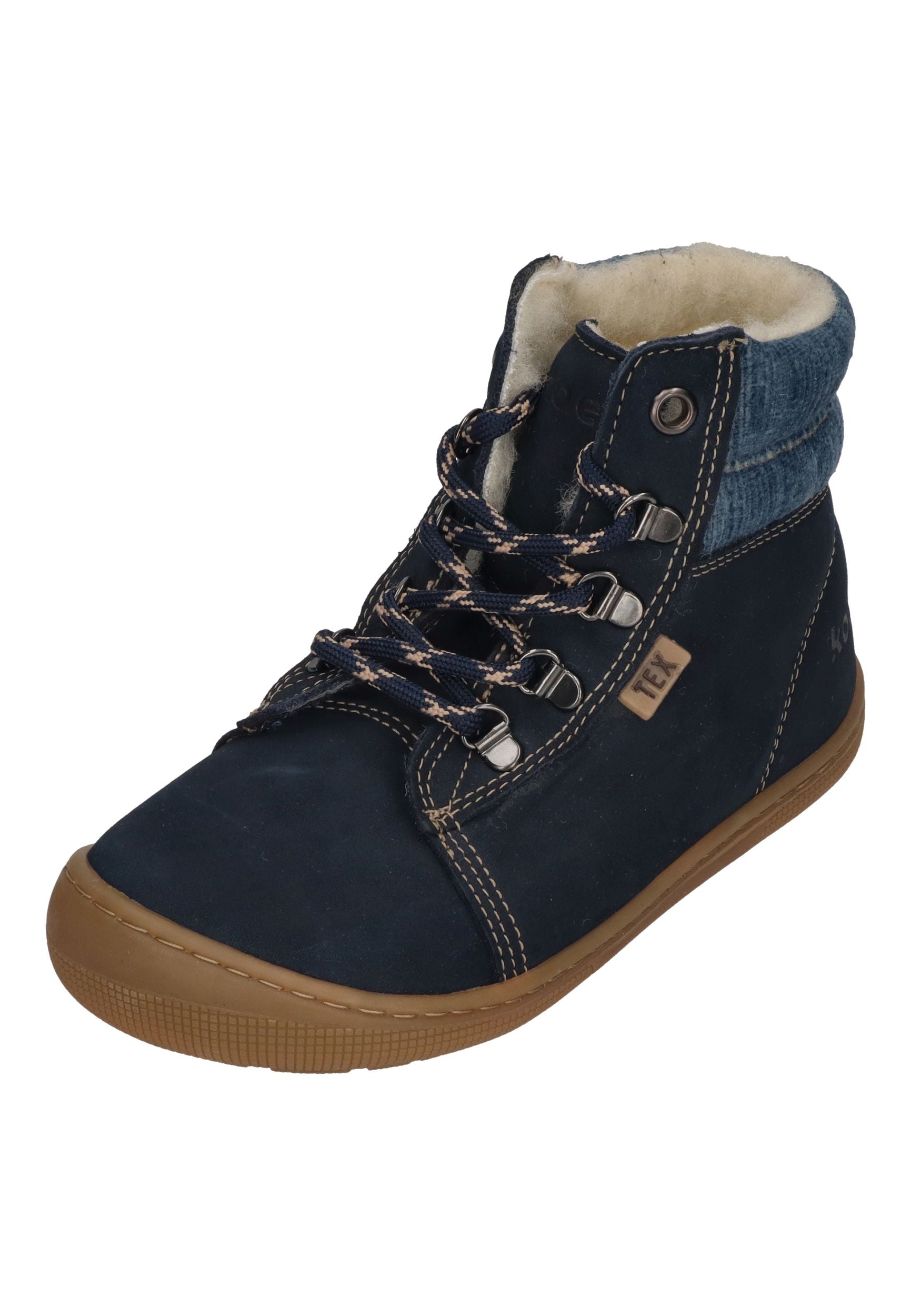 KOEL Barefoot Kinderstiefel - DEEMER 2.0 WP HIDRO navy