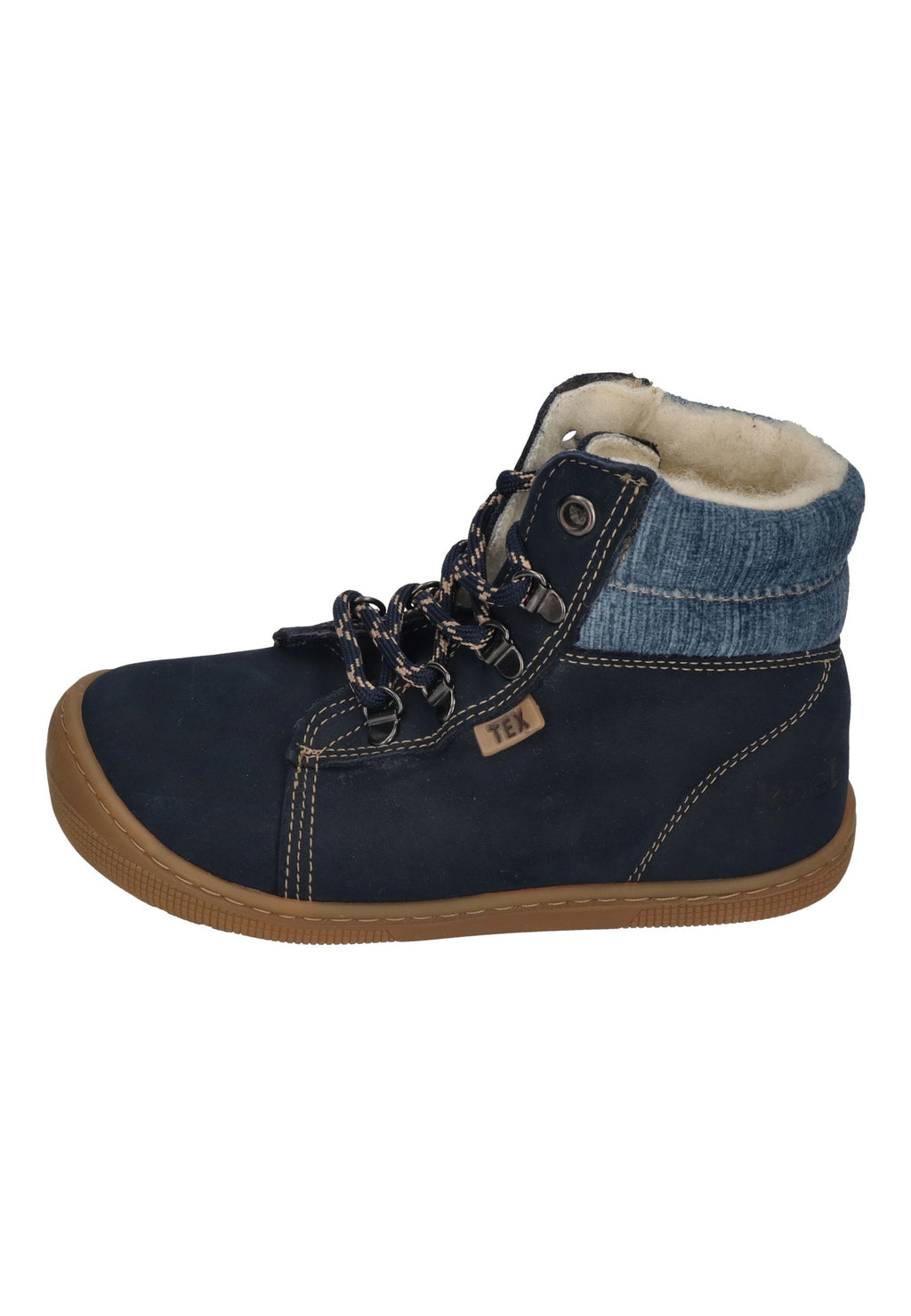 KOEL Barefoot Kinderstiefel - DEEMER 2.0 WP HIDRO navy