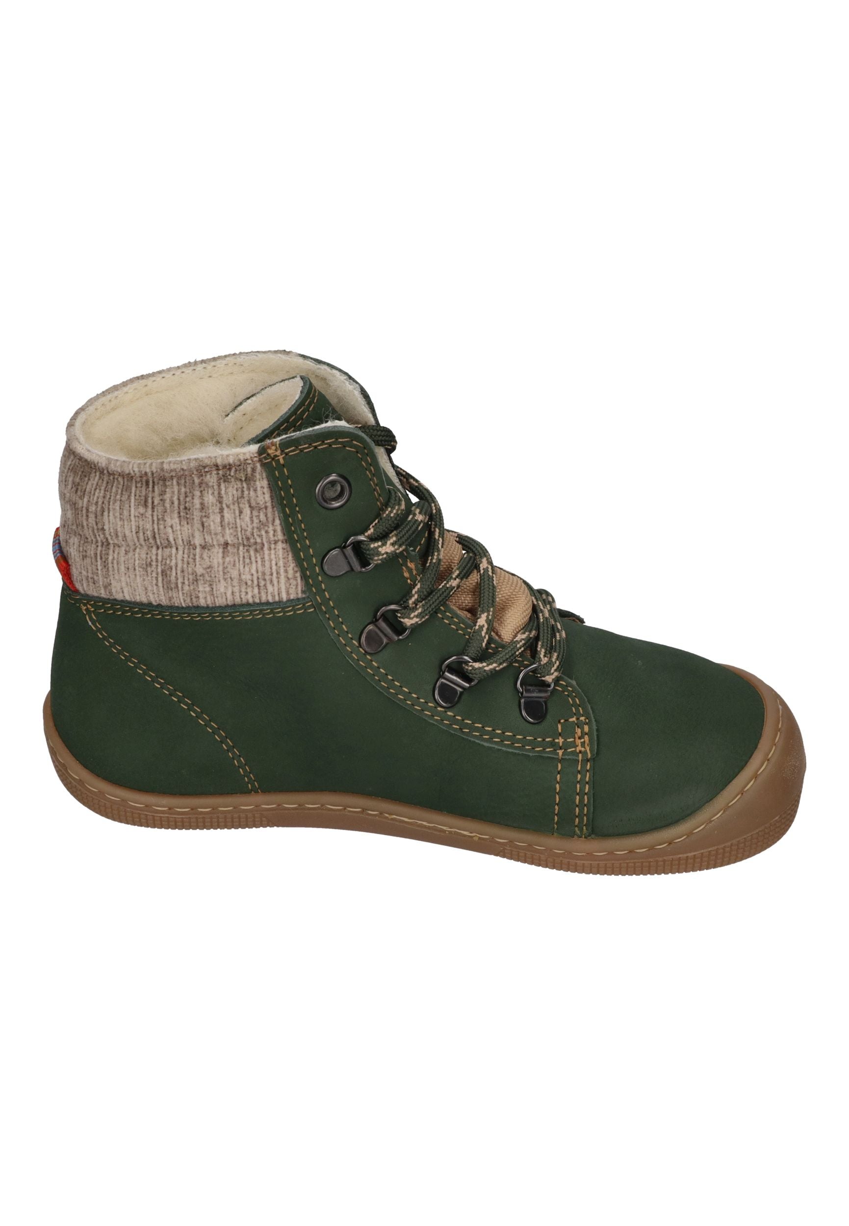 KOEL Barefoot Kinderstiefel DEEMER 2.0 WP WOOL green Auslaufmodell
