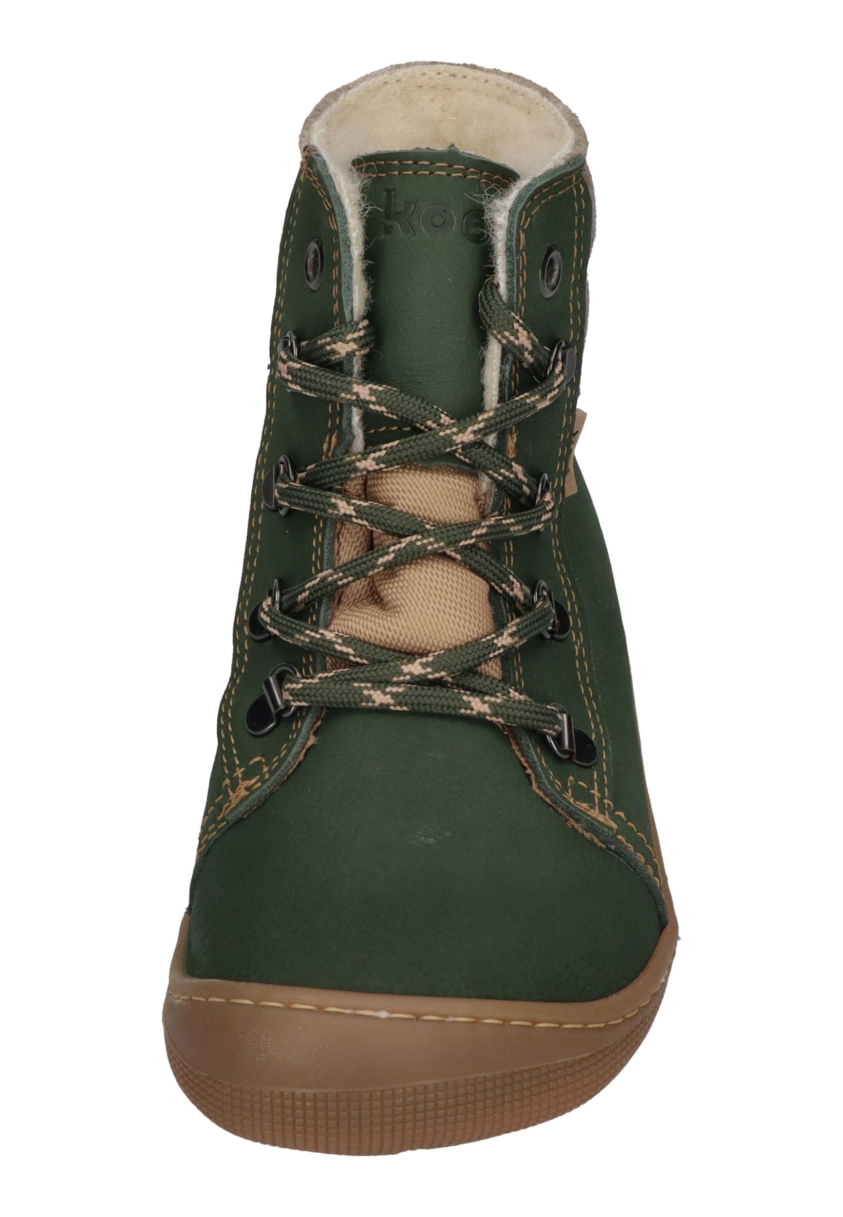 KOEL Barefoot Kinderstiefel DEEMER 2.0 WP WOOL green Auslaufmodell