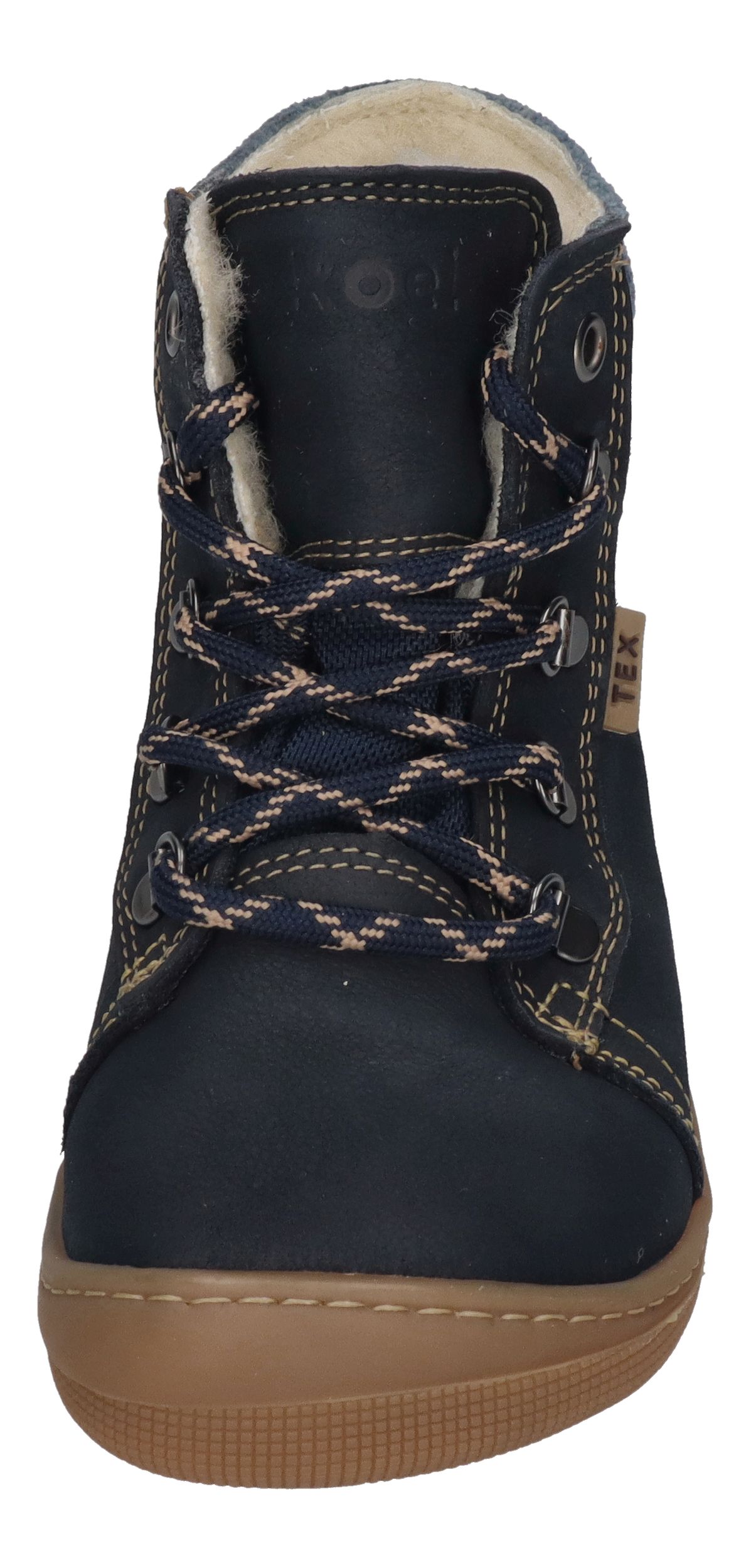KOEL Barefoot Kinderstiefel - DEEMER 2.0 WP WOOL - navy