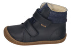 KOEL Barefoot Kinderstiefel - DEMIL NAPA WP WOOL - blue