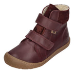 KOEL Barefoot Kinderstiefel - DEMIL NAPA WP WOOL - bordo