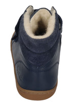 KOEL Barefoot Kinderstiefel - DEMIL WOOL 07T053 - blue