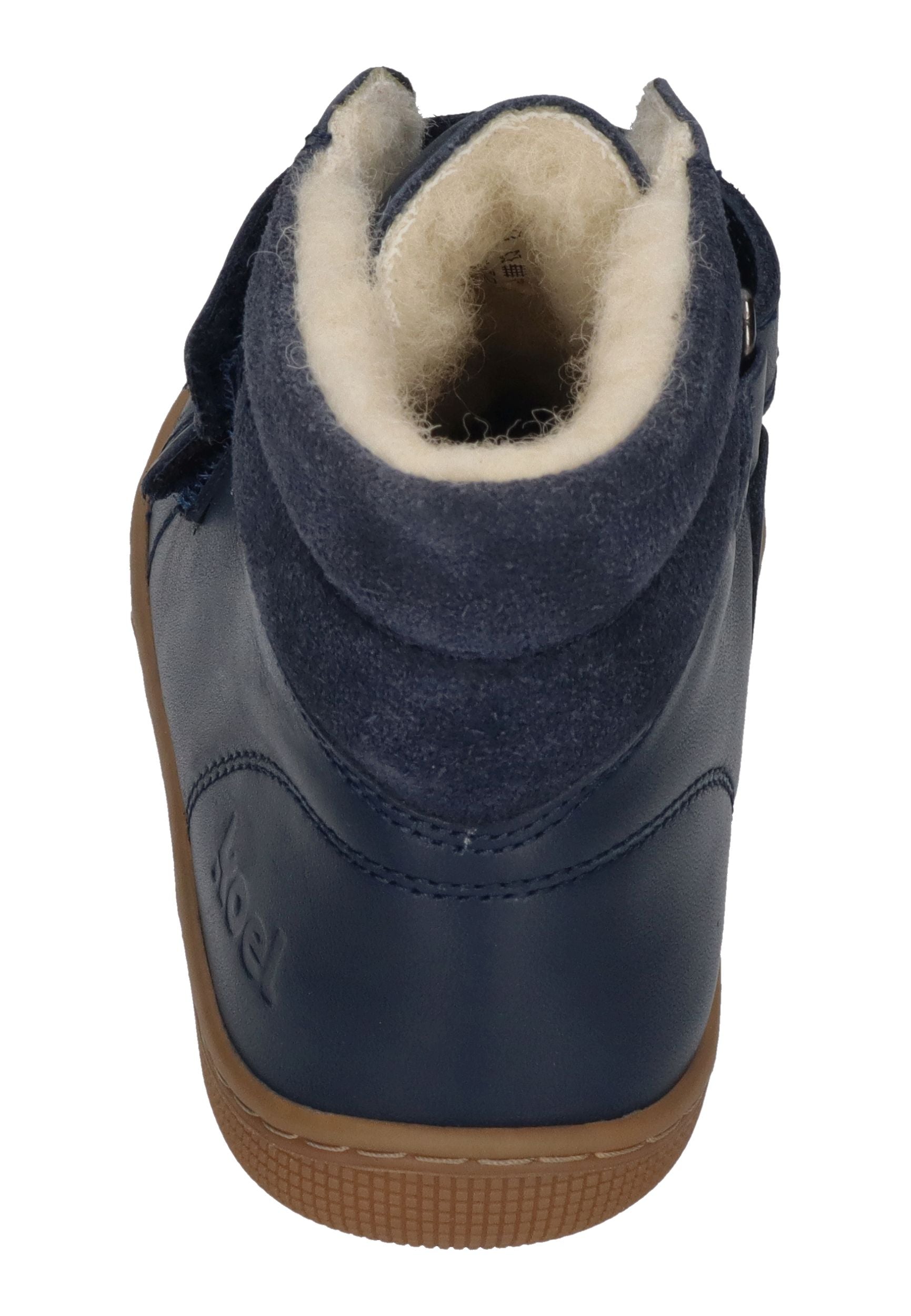 KOEL Barefoot Kinderstiefel - DEMIL WOOL 07T053 - blue