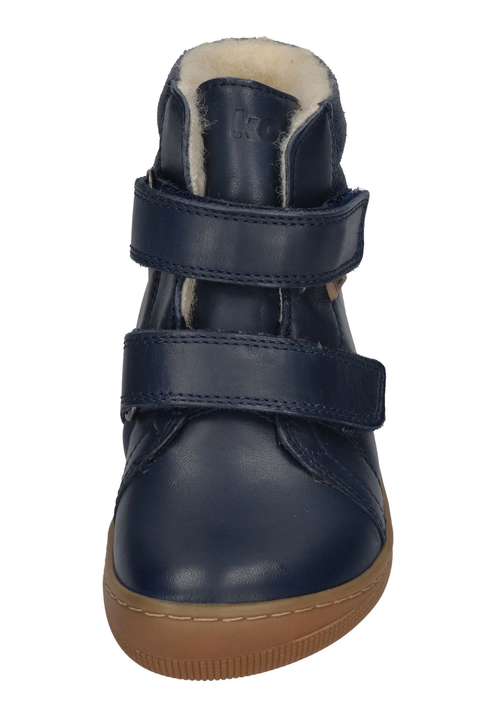 KOEL Barefoot Kinderstiefel - DEMIL WOOL 07T053 - blue