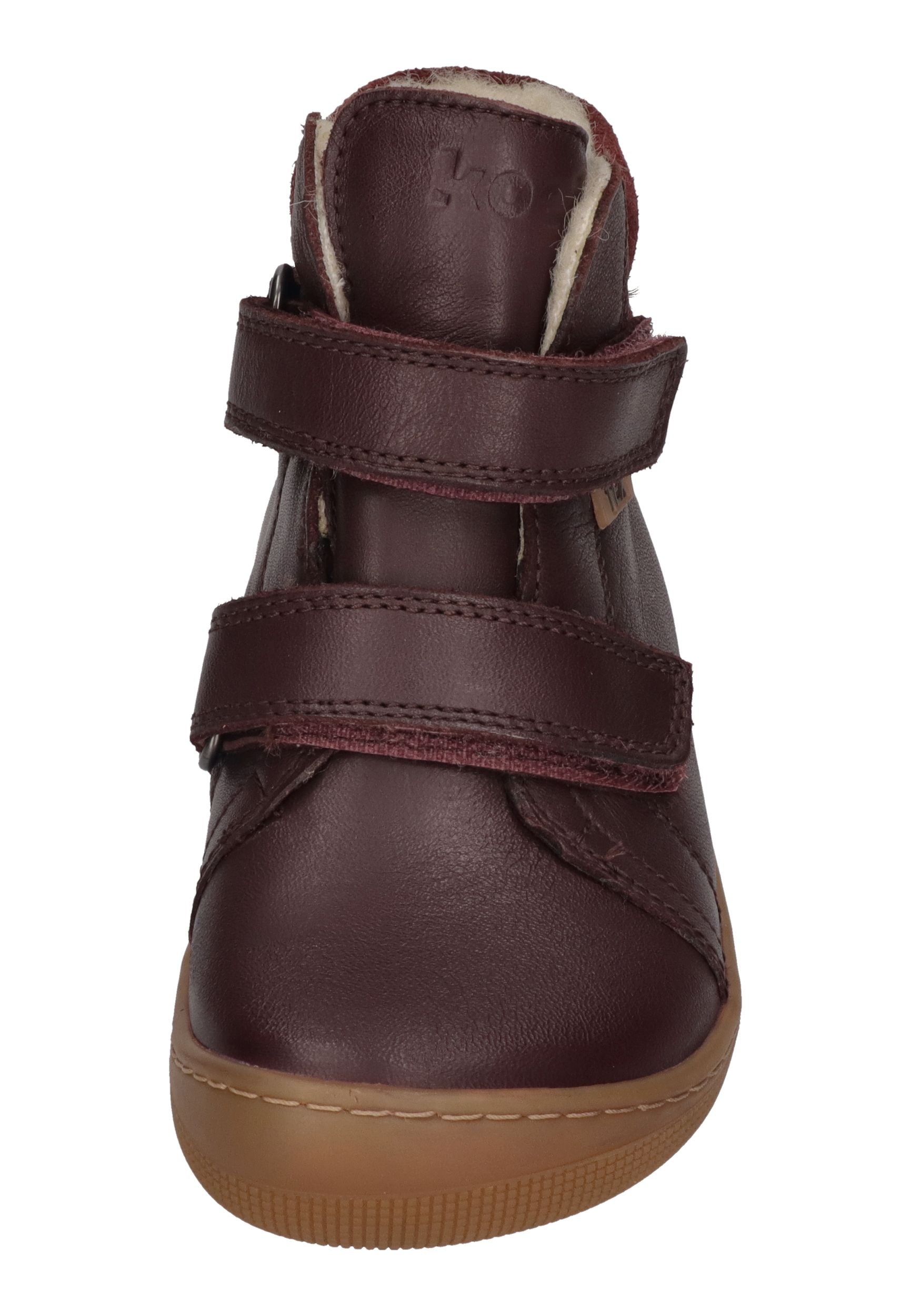 KOEL Barefoot Kinderstiefel - DEMIL WOOL 07T053 - bordo