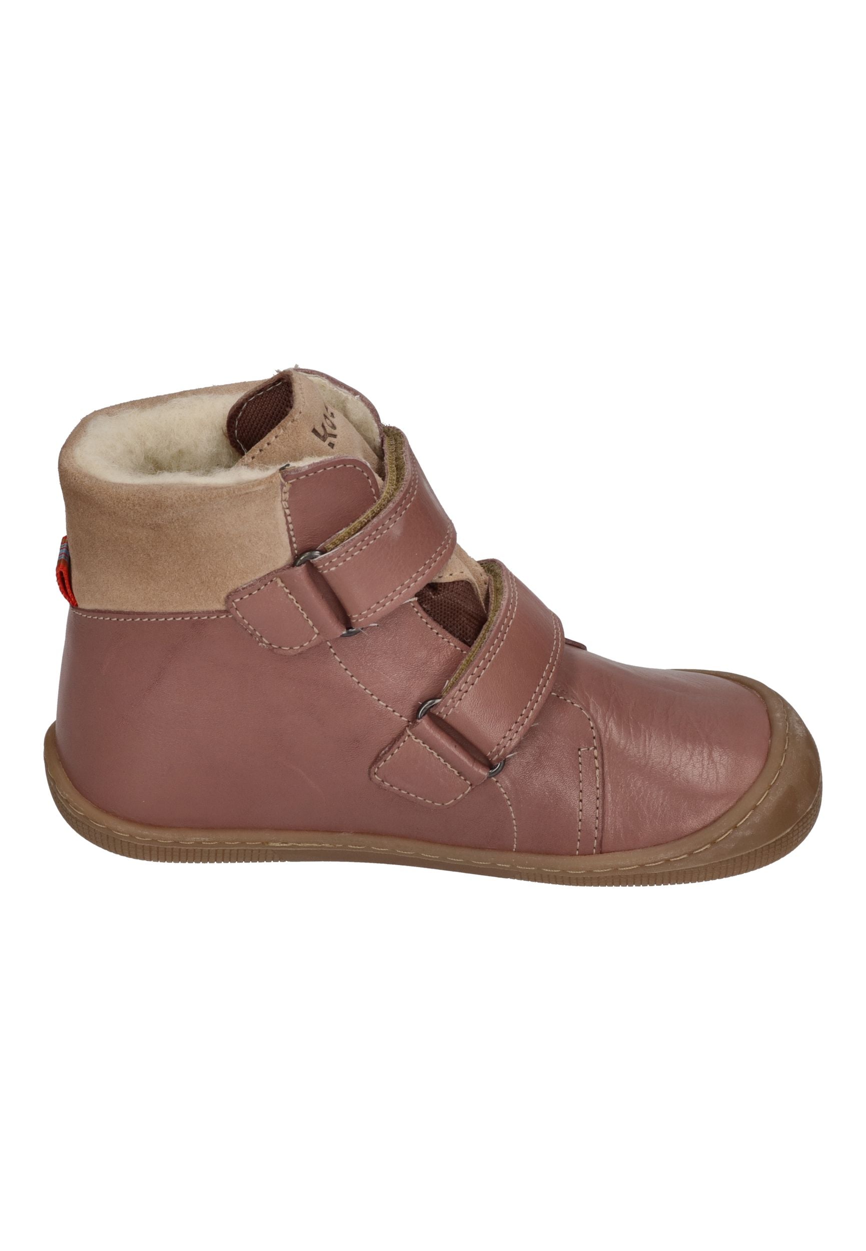 KOEL Barefoot Kinderstiefel - EMIL NAPA WOOL  07T - old pink