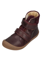 KOEL Barefoot Kinderstiefel - EMIL NAPA WOOL 07T - bordo