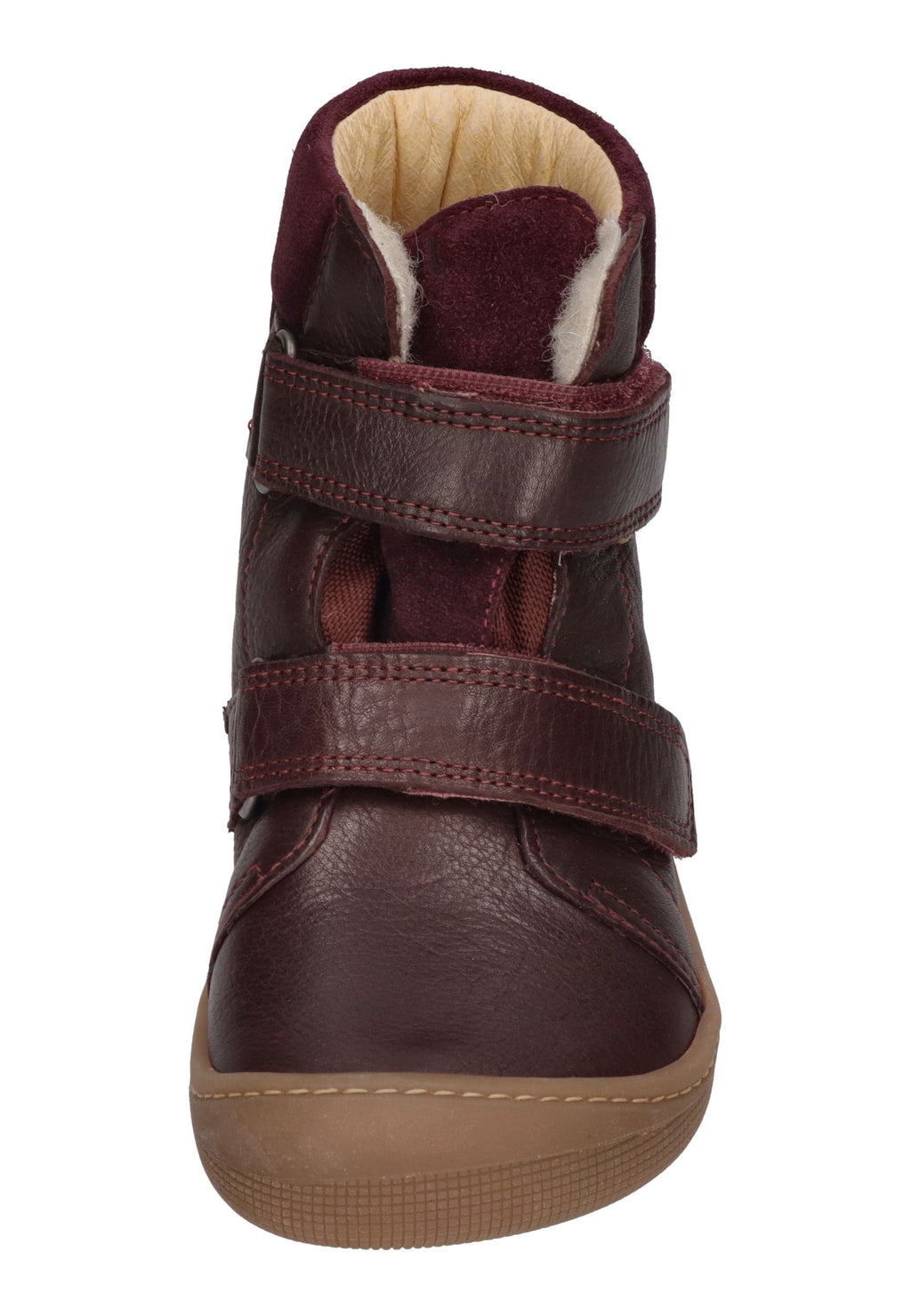 KOEL Barefoot Kinderstiefel - EMIL NAPA WOOL 07T - bordo