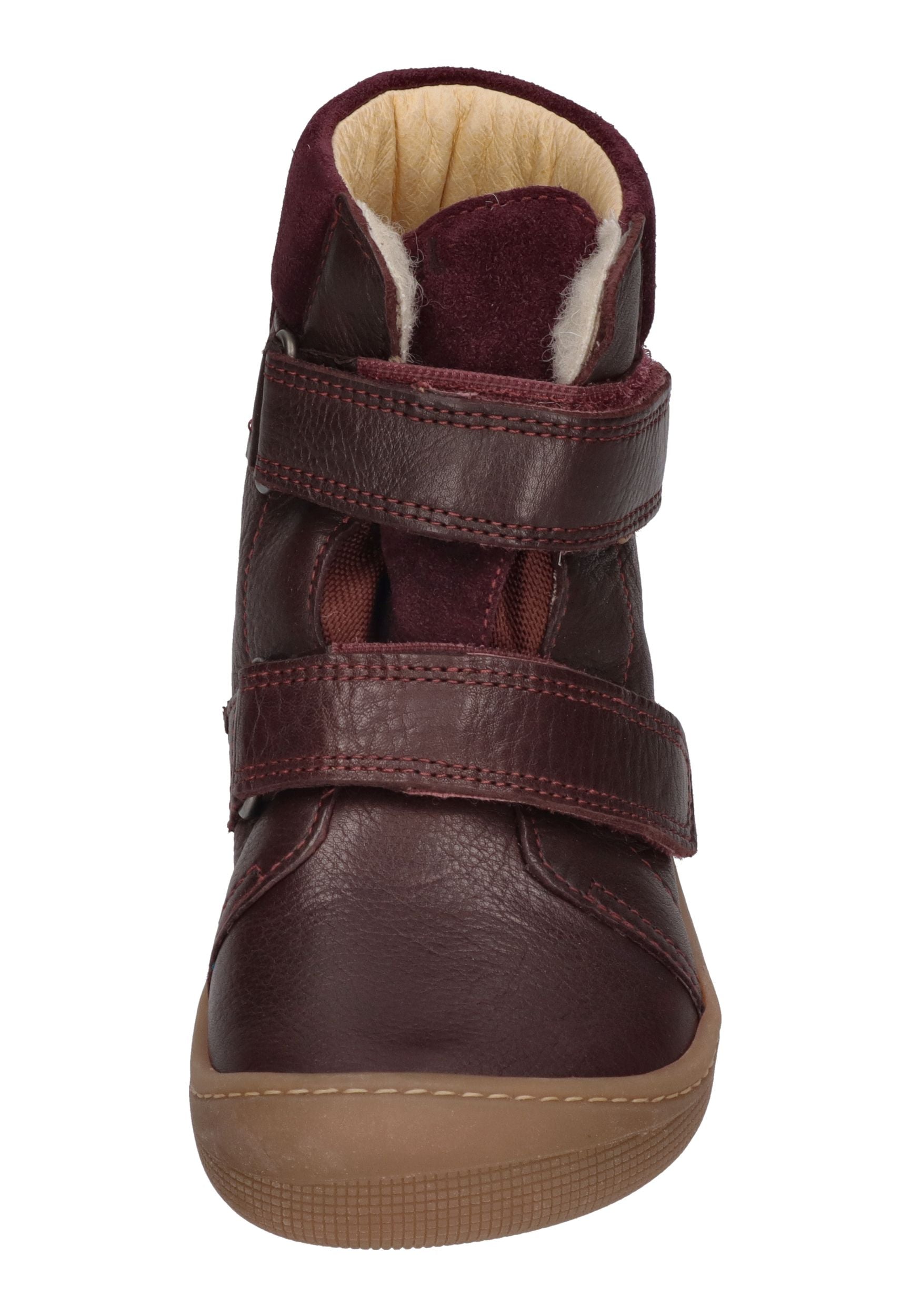 KOEL Barefoot Kinderstiefel - EMIL NAPA WOOL 07T - bordo