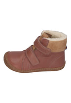 KOEL Barefoot Kinderstiefel - EMIL NAPA WOOL - old rose