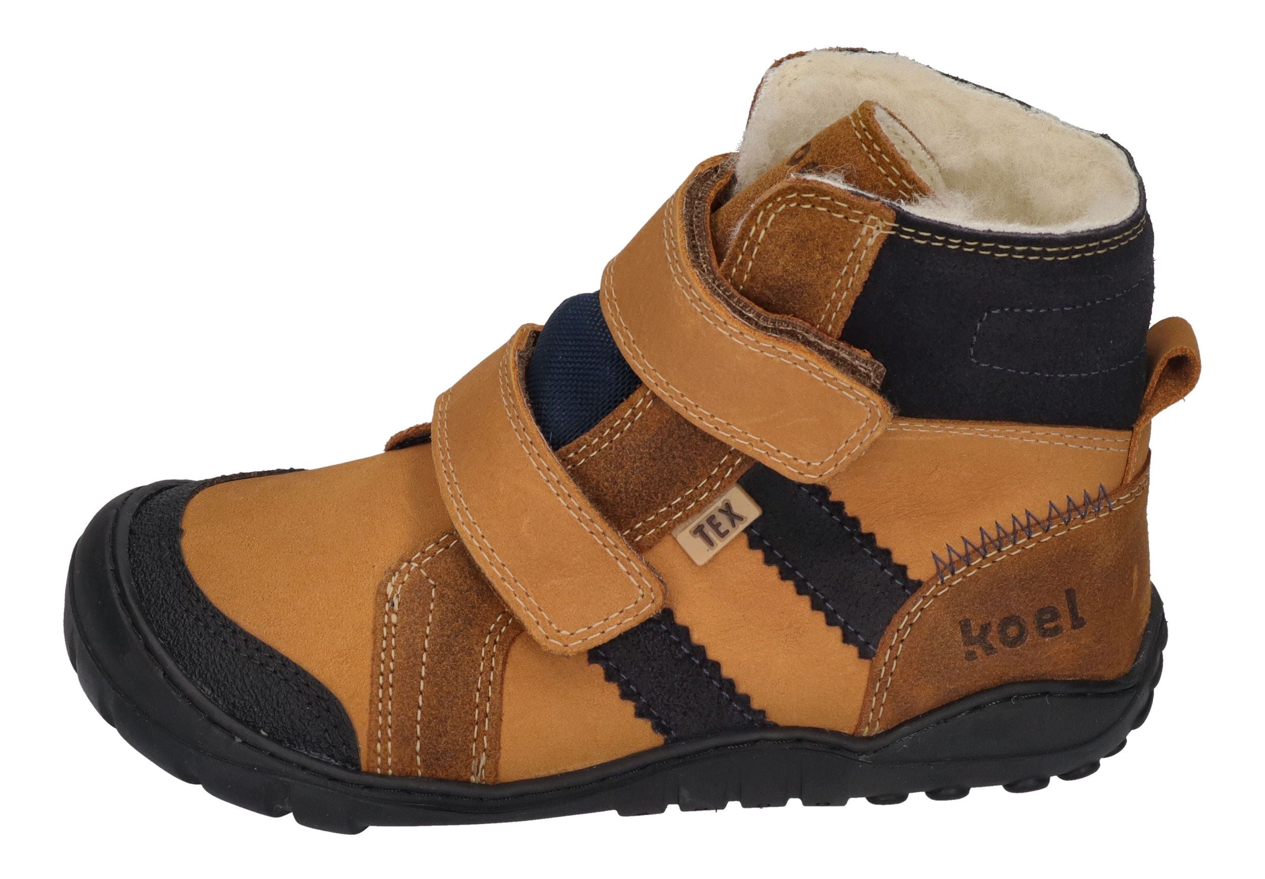 KOEL Barefoot Kinderstiefel - MILO 2.0 HYDRO WP miel