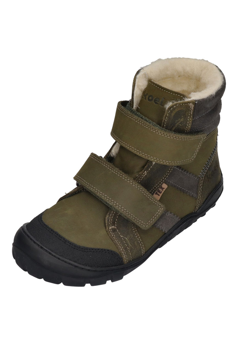 KOEL Barefoot Kinderstiefel - MILO 3.0 HYDRO WP khaki