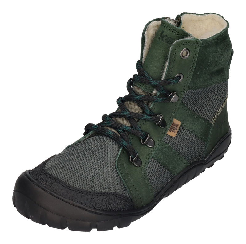 KOEL Barefoot Kinderstiefel MILONI 2.0 HYDRO WP green