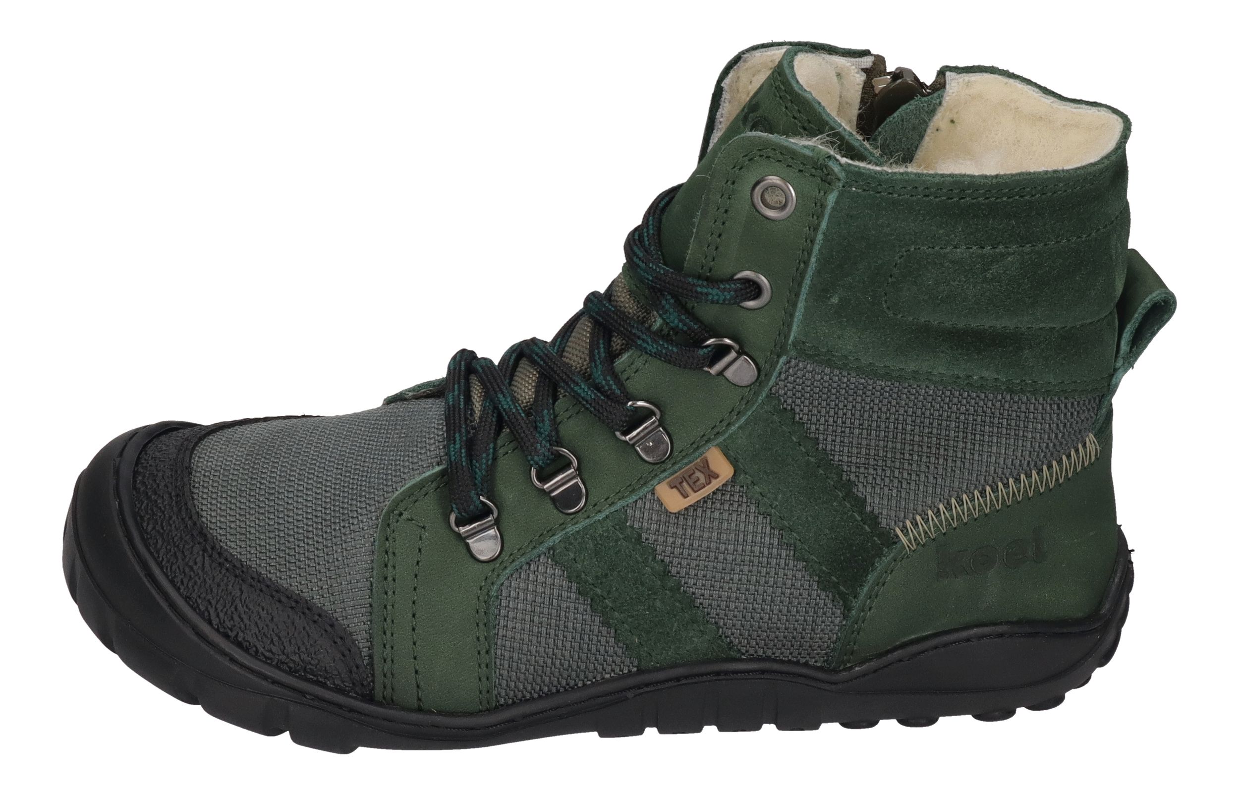 KOEL Barefoot Kinderstiefel MILONI 2.0 HYDRO WP green