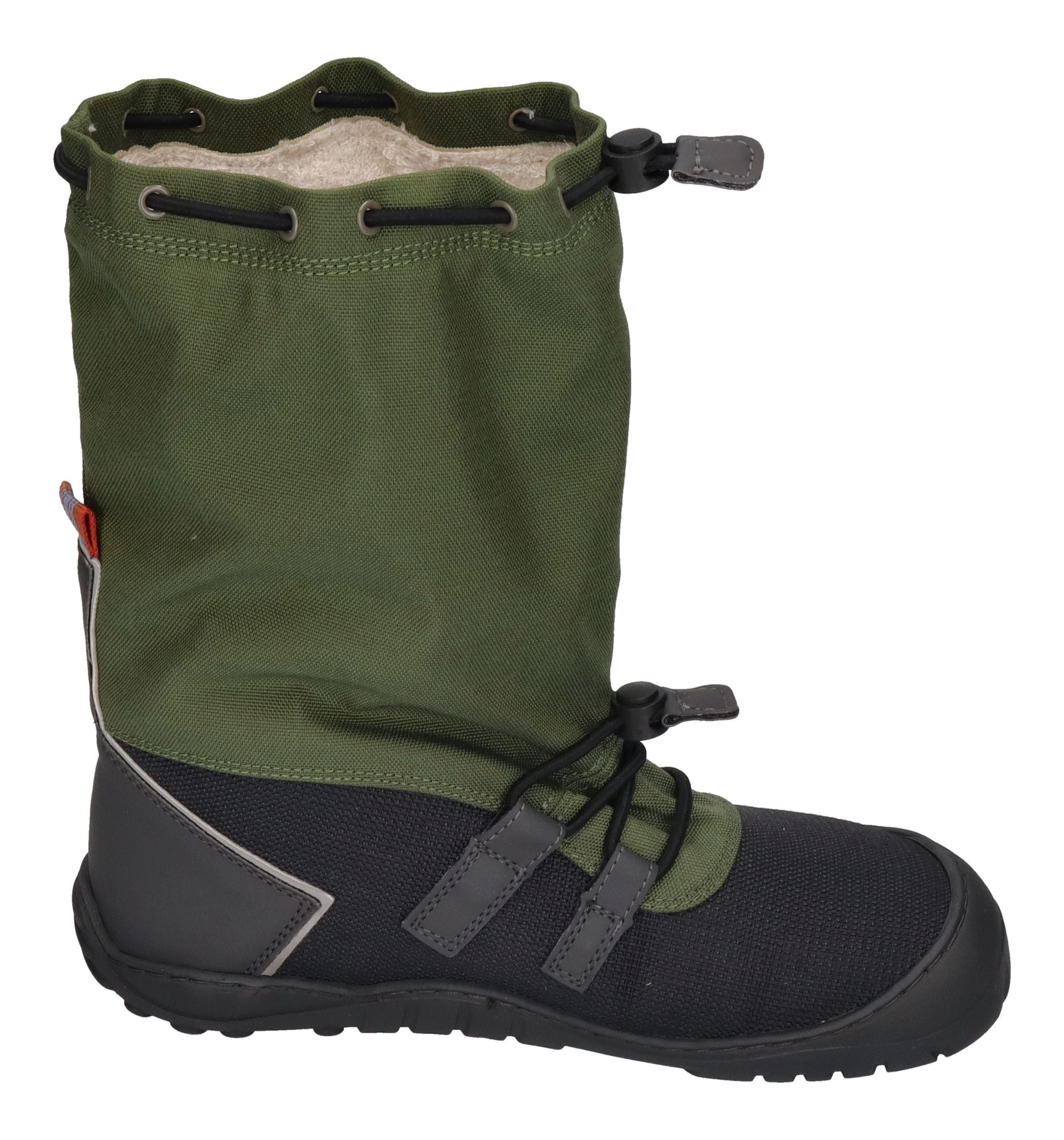 KOEL Barefoot Stiefel für Teenager RANA  WP BAMBO olive