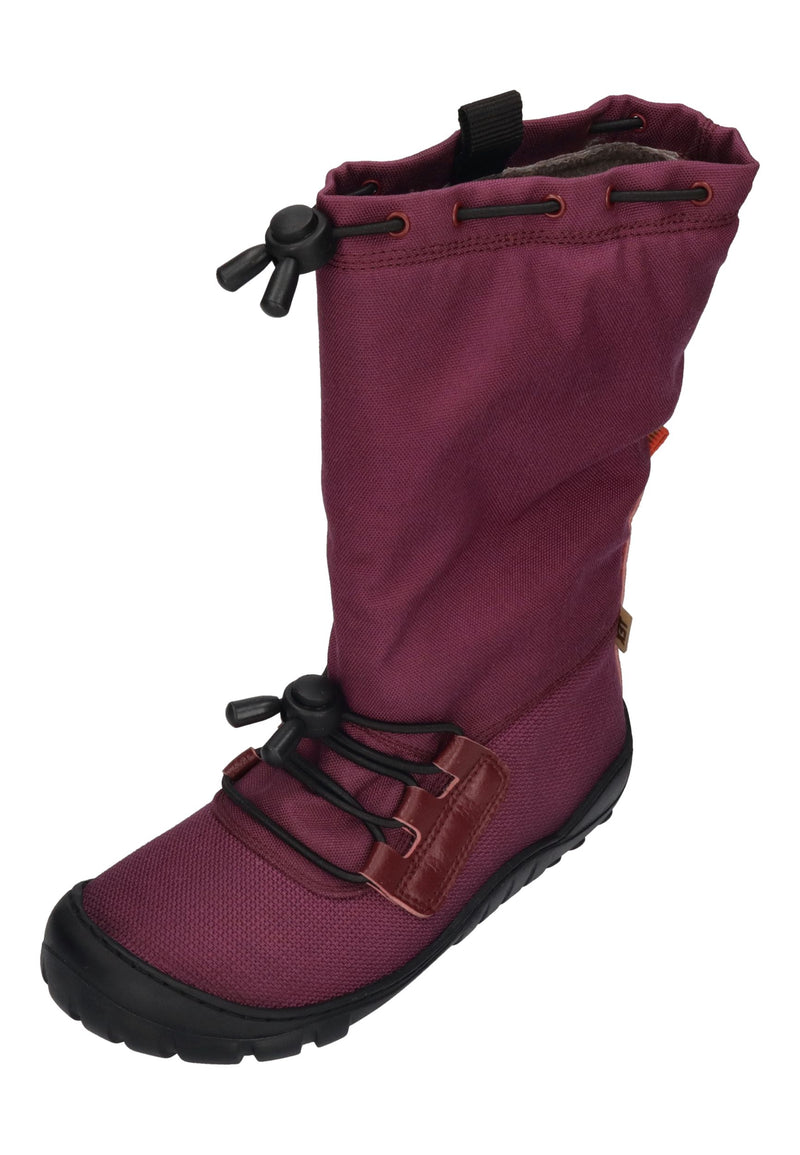 KOEL Barefoot Stiefel Teenager RANA MERINO 04T012.505 bordo