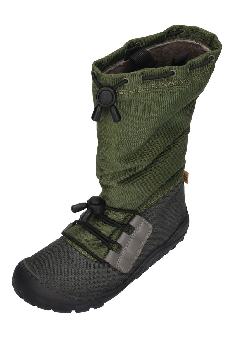 KOEL Barefoot Stiefel Teenager RANA MERINO 04T012.505 olive