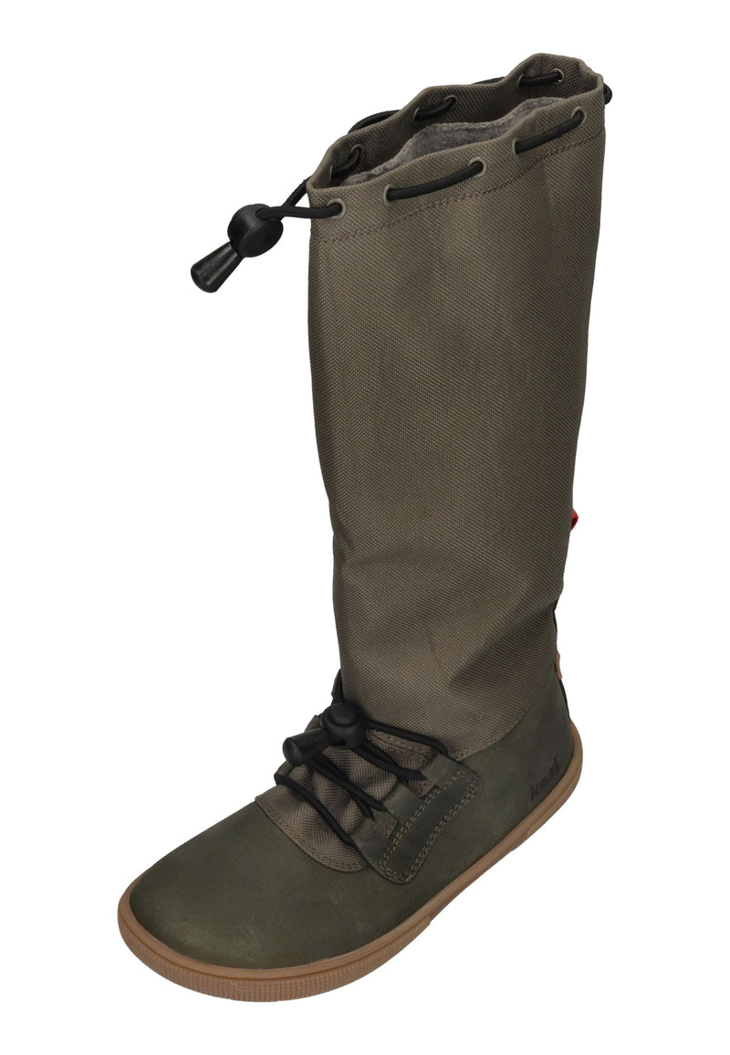 KOEL Barefoot Kinderstiefel RANA MERINO 08T012 khaki