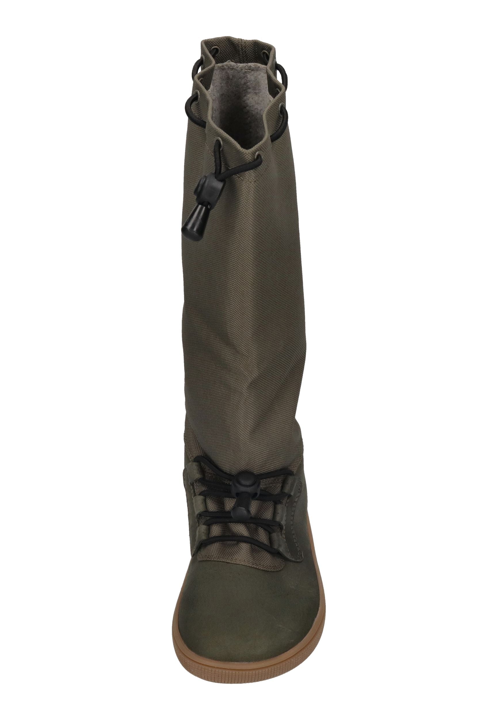 KOEL Barefoot Kinderstiefel RANA MERINO 08T012 khaki