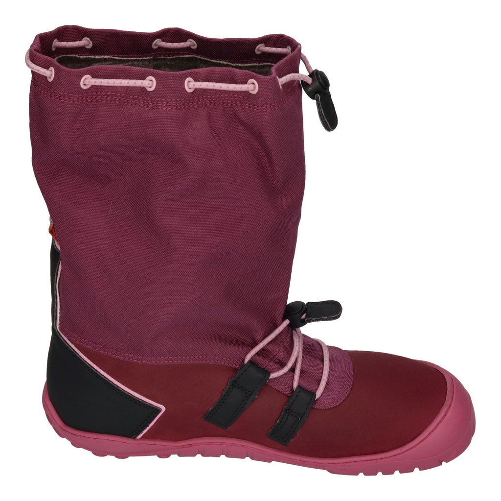 KOEL Barefoot Teenager Stiefel - RANA WP LEX - bordo