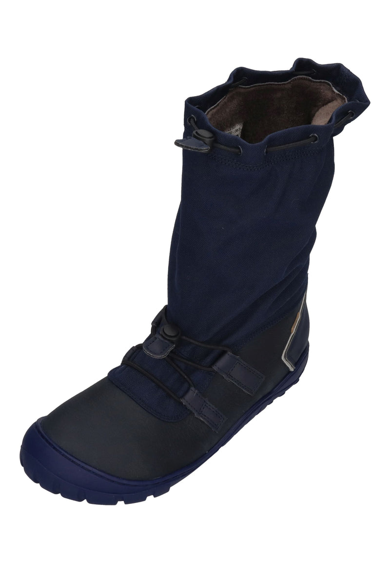 KOEL Barefoot Winter Kinderstiefel - RANA WP LEX navy