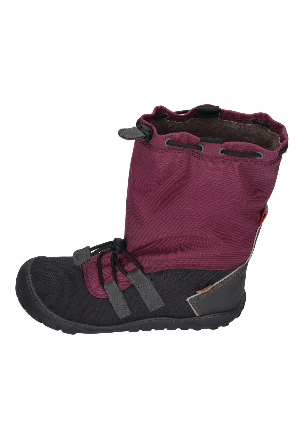 KOEL Barefoot Kinderstiefel RANA WP MERINO 04T022 bordo