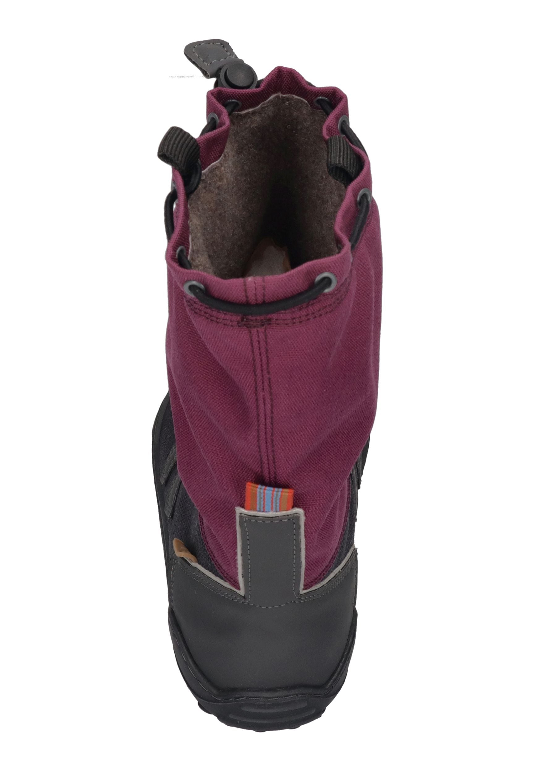 KOEL Barefoot Kinderstiefel RANA WP MERINO 04T022 bordo