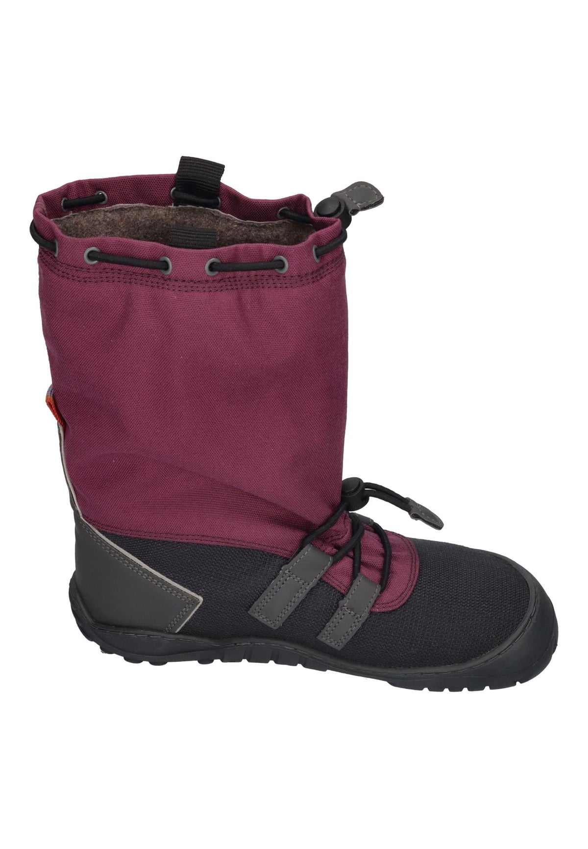 KOEL Barefoot Kinderstiefel RANA WP MERINO 04T022 bordo