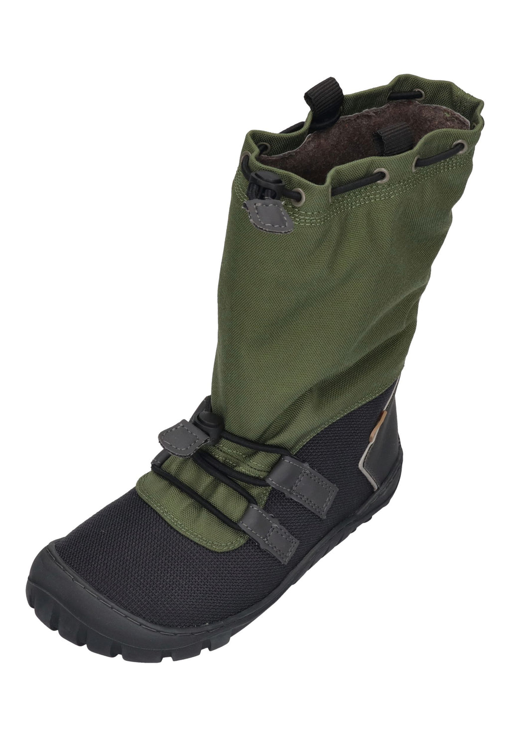 KOEL Rana WP Merino 04T022 in olive, Barfuß-Stiefel für Kinder