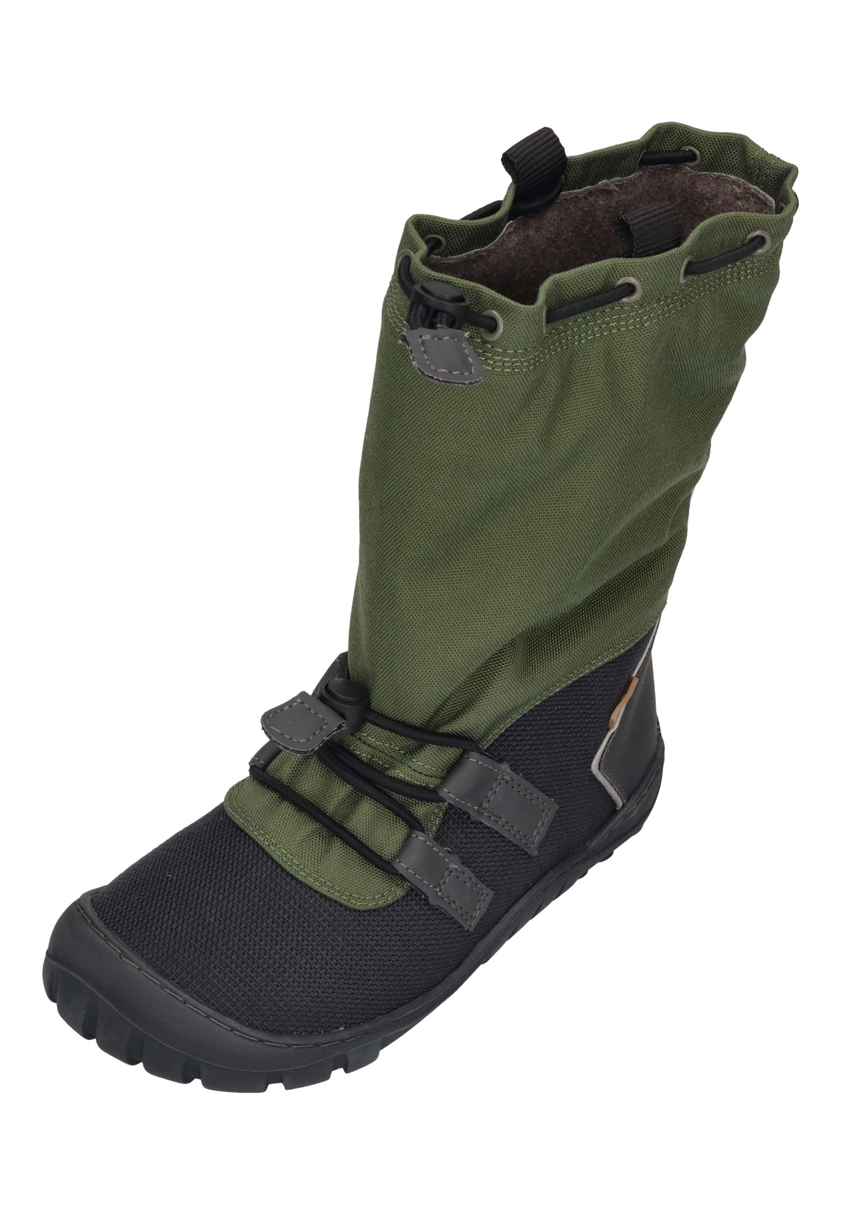 KOEL Barefoot Kinderstiefel RANA WP MERINO 04T022 olive