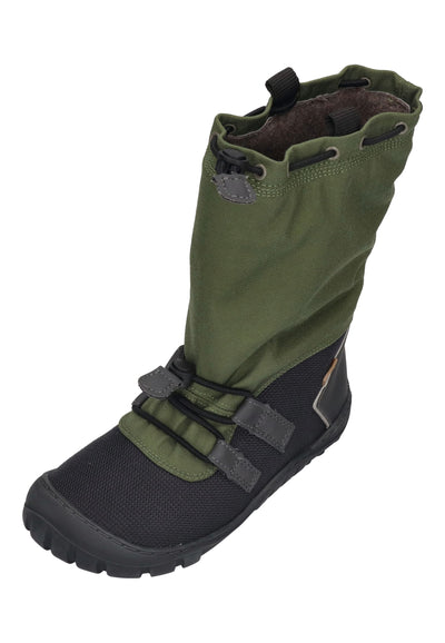 KOEL Barefoot Kinderstiefel RANA WP MERINO 04T022 olive