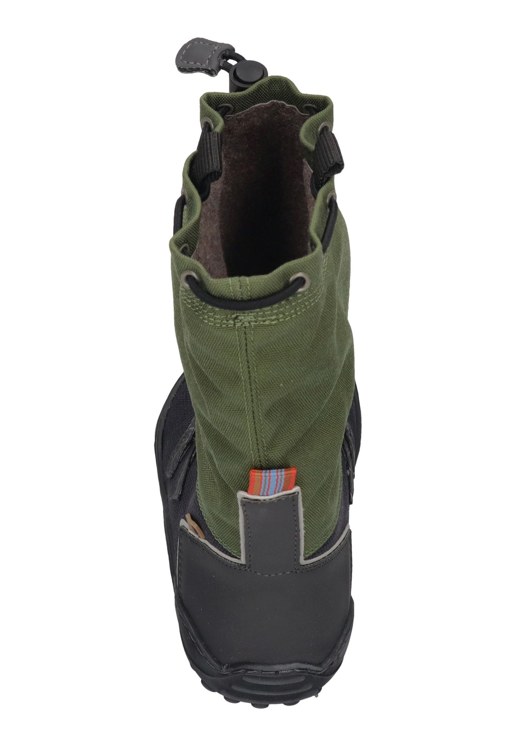 KOEL Rana WP Merino 04T022 in olive, Barfuß-Stiefel für Kinder, Ansicht 5