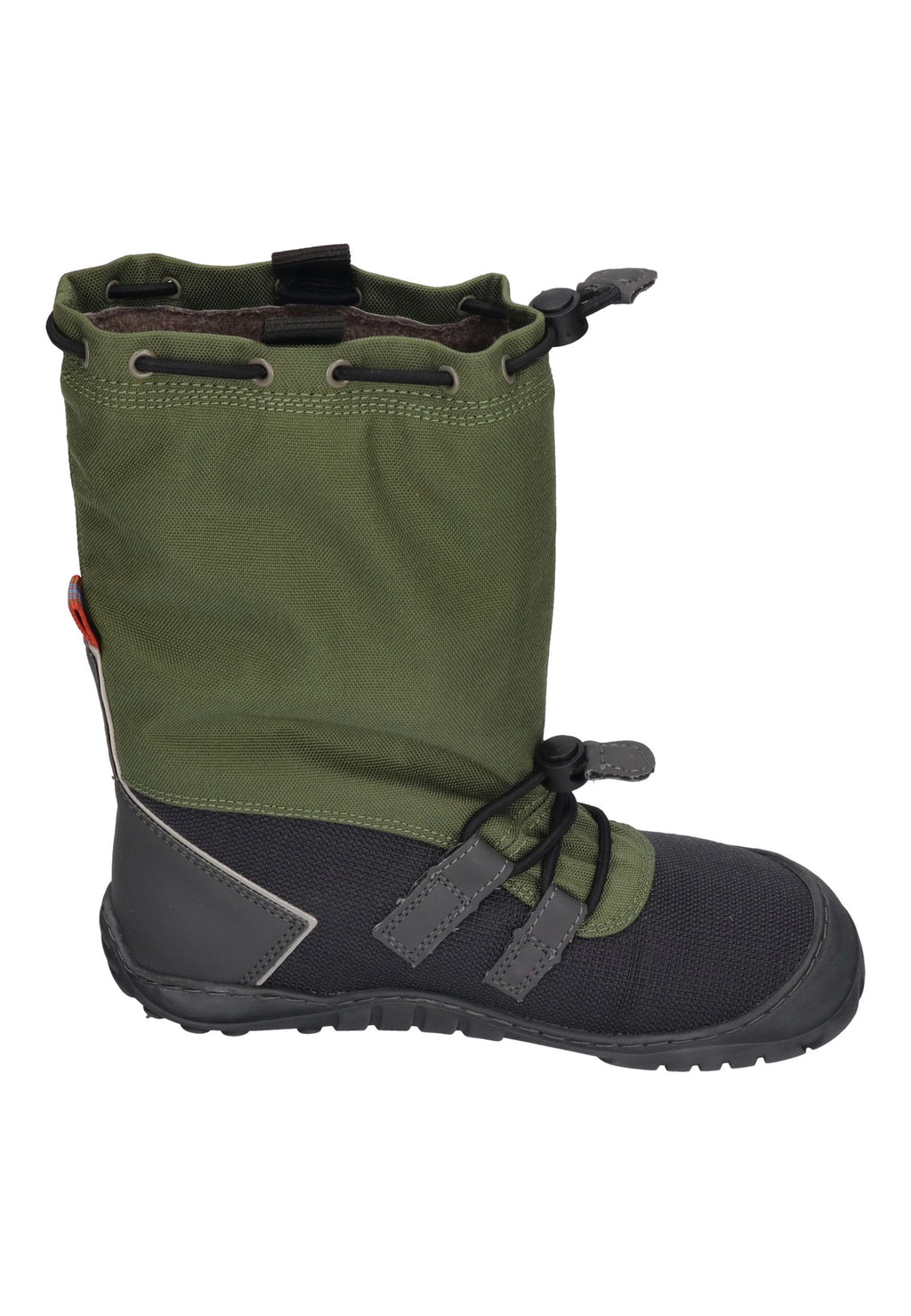 KOEL Rana WP Merino 04T022 in olive, Barfuß-Stiefel für Kinder, Ansicht 4