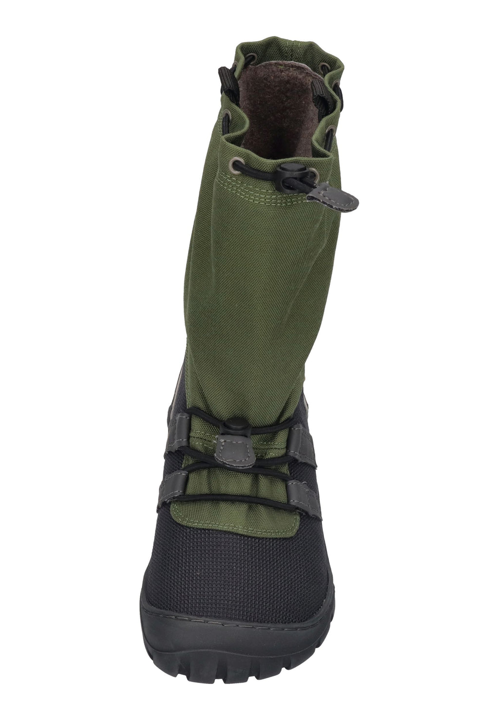 KOEL Rana WP Merino 04T022 in olive, Barfuß-Stiefel für Kinder, Ansicht 3