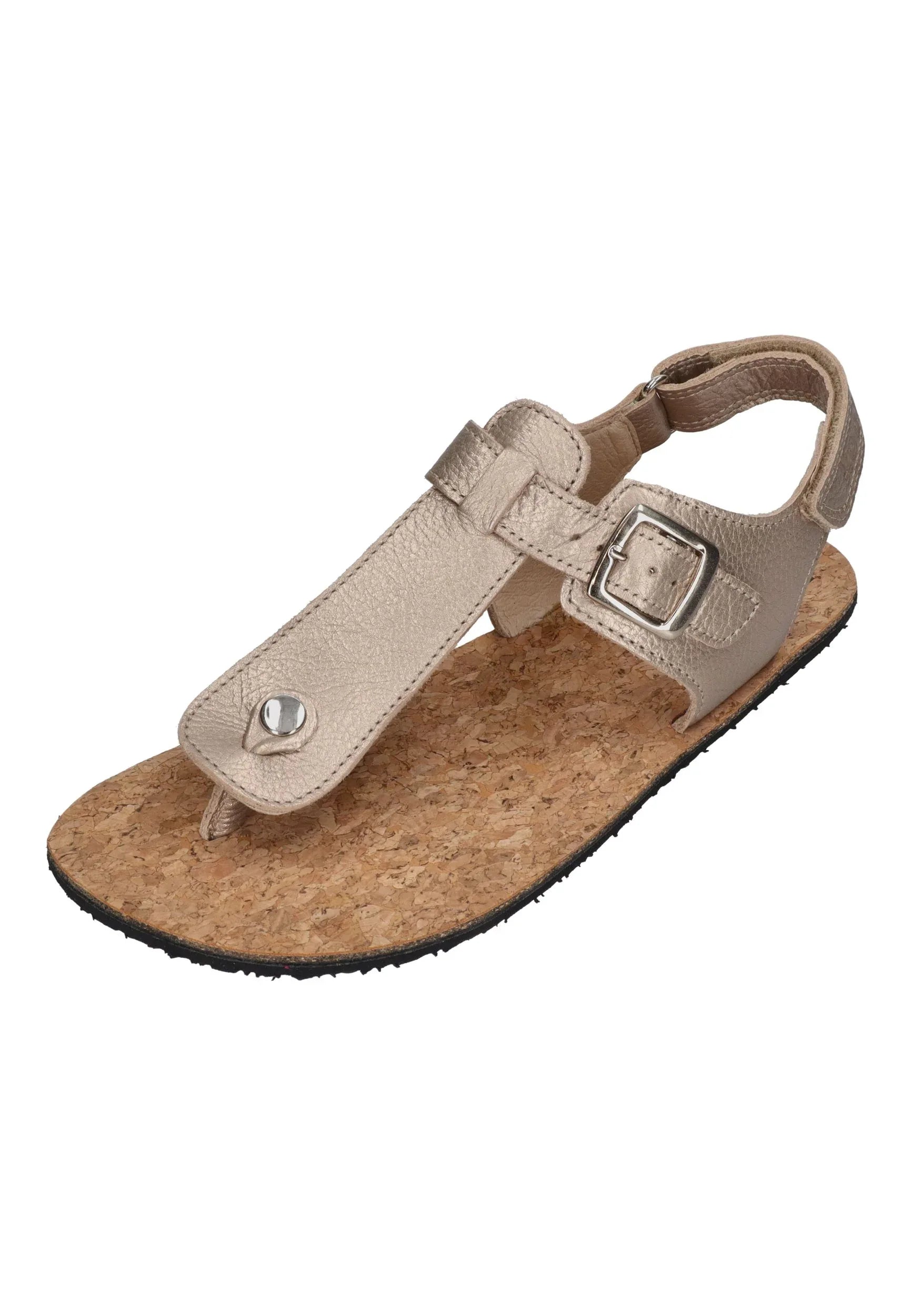 KOEL Barefoot Teenager Sandalen ABRIANA METALLIC champagne