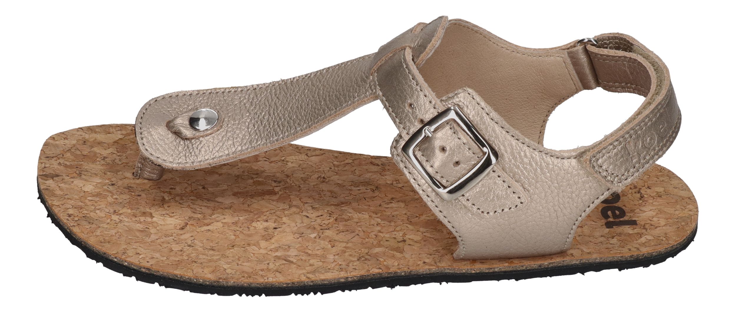 KOEL Barefoot Teenager Sandalen ABRIANA METALLIC - champagne