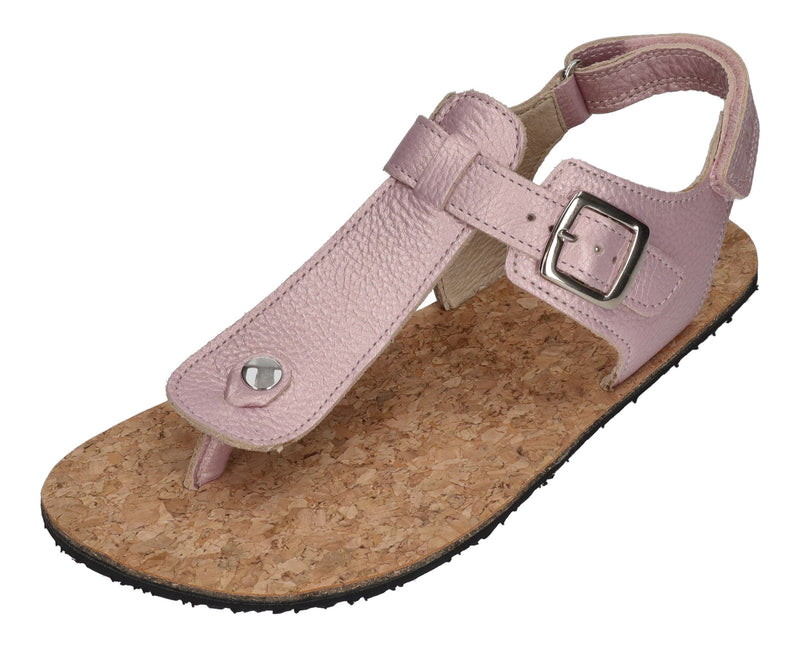 KOEL Barefoot Teenager Sandalen - ABRIANA METALLIC pink