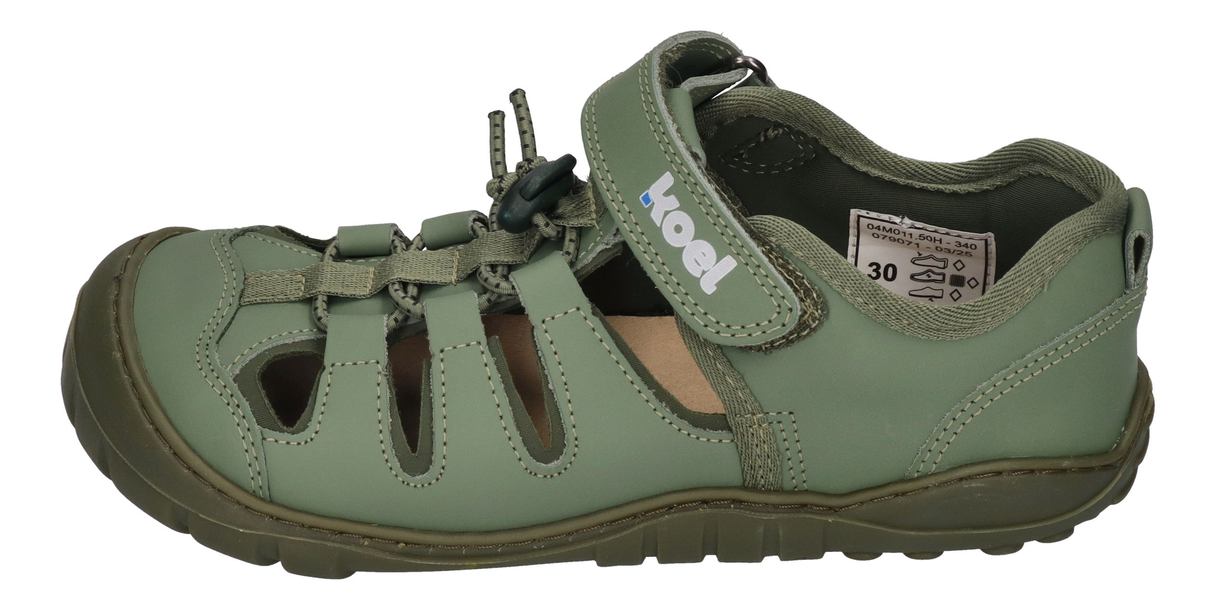 KOEL Barefoot Teenager Sandalen MADISON 2.0 M - green