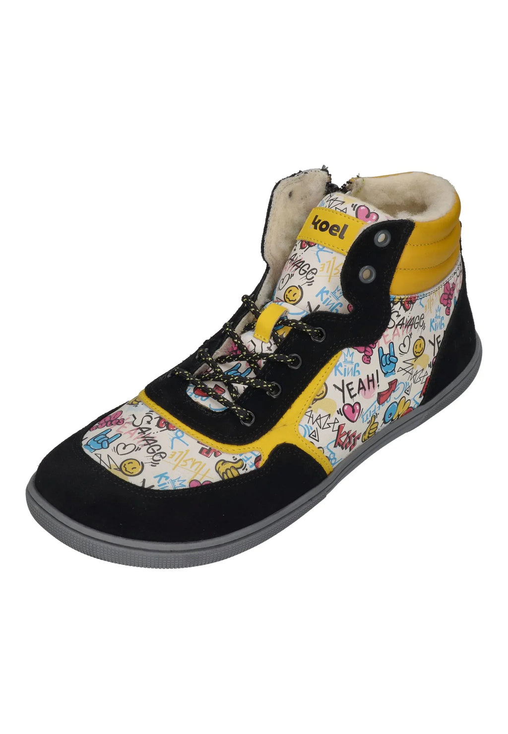 KOEL Barefoot Teenager Sneakers DANISH NAPPA 002 yellow