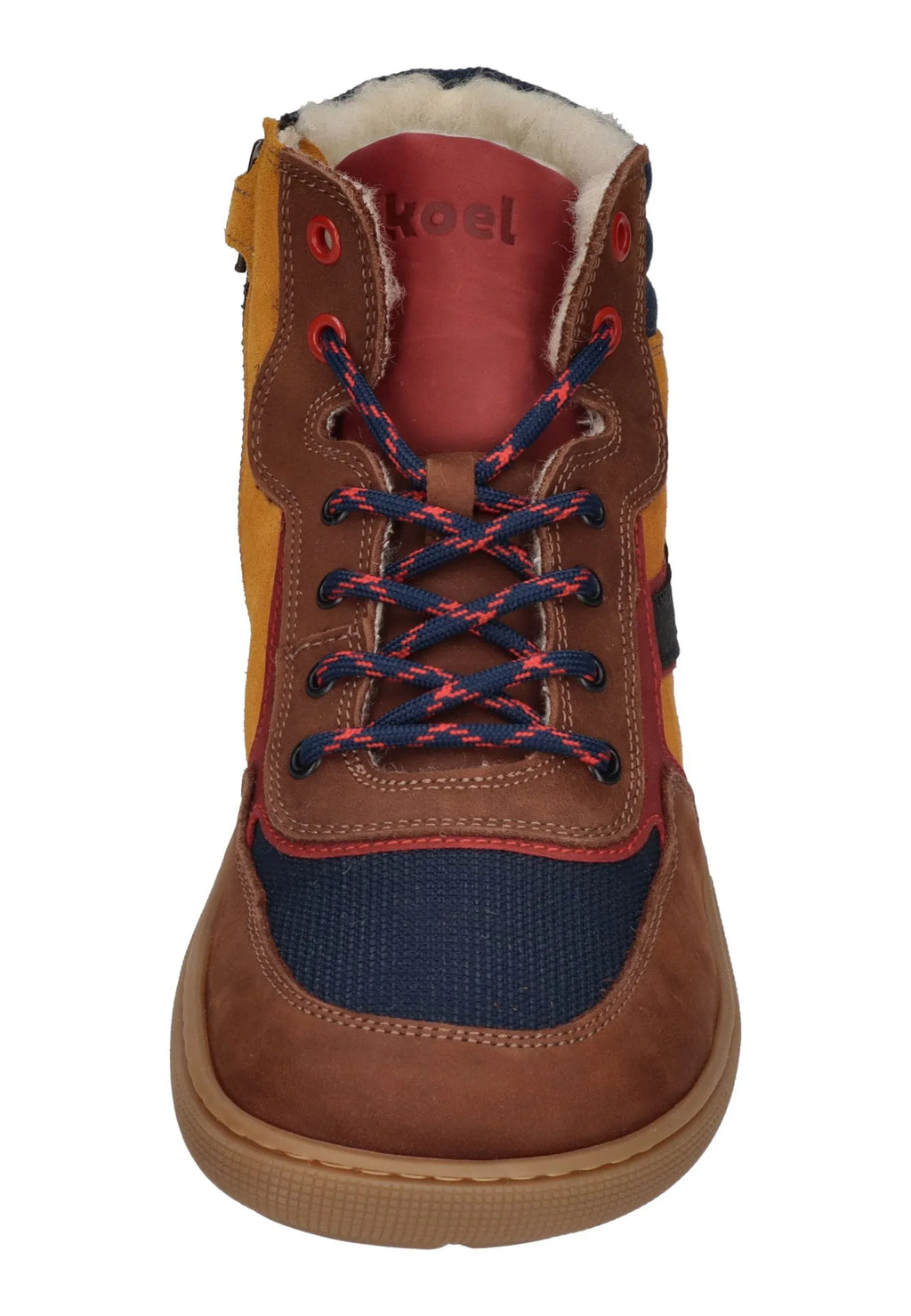 KOEL Barefoot Teenager Sneakers DANISH NAPPA 302 chocolate - Shoedeal