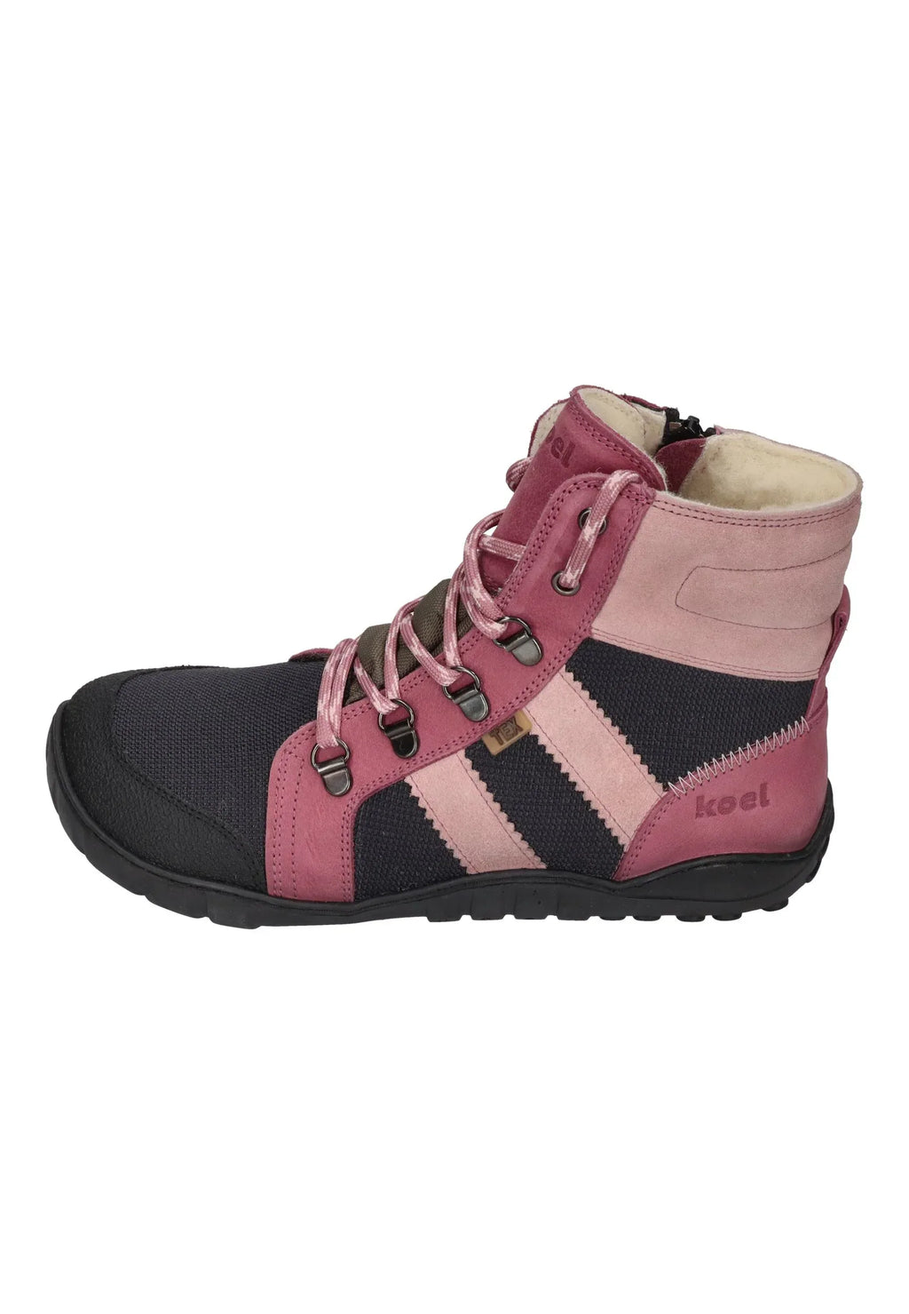 KOEL Barefoot Teenager Stiefel MILONI 2.0 HYDRO WP pink