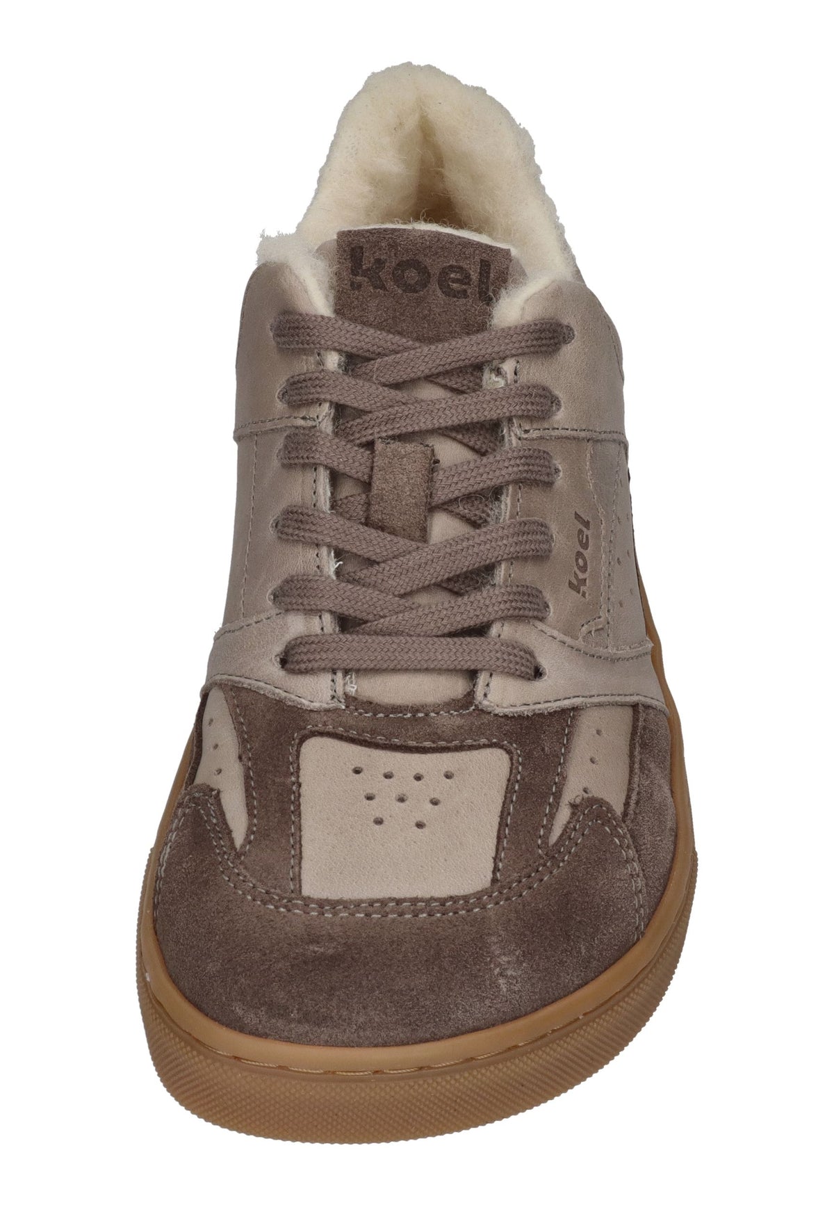 KOEL Barefoot gefütterte Damen Sneakers HAVELLE taupe