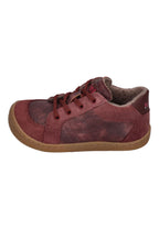KOEL Barefoot gefütterte Kinder Sneakers DION WOOL bordo