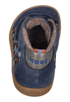KOEL Barefoot gefütterte Kinder Sneakers DYLA FANTASY blue